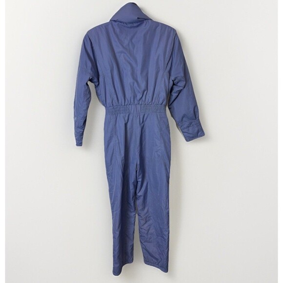 VTG Bogner One Piece Zip Periwinkle Blue Ski Snow Suit Size 6 Retro Made In USA - Picture 11 of 16
